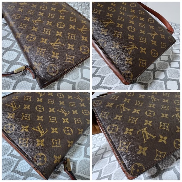 Authentic Louis Vuitton Monogram Canvas Concorde Bag - Picture 9 of 14